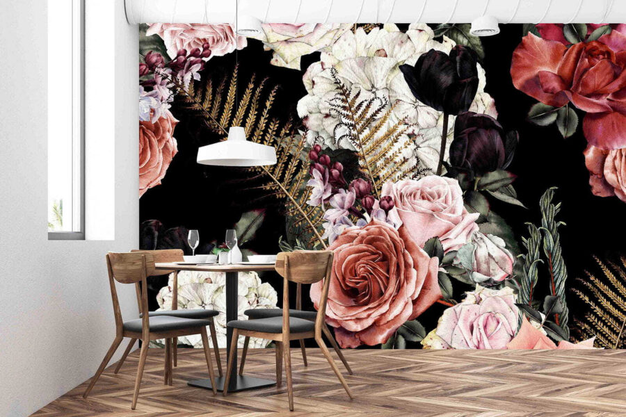 Model floral de flori
