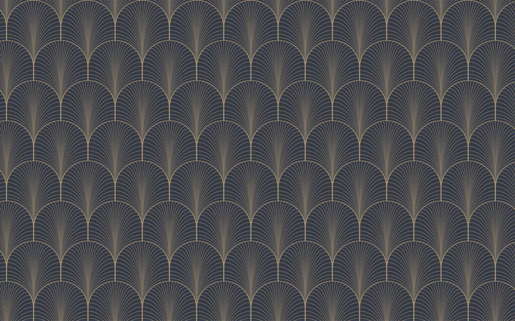 Elegant seamless midnight scallop pattern Elegant seamless midnight scallop pattern