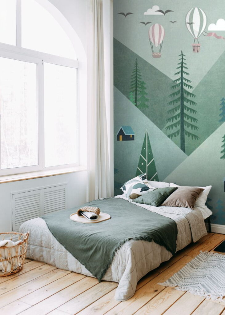 u51241pir2 731x1024 - Peisaj cu copaci și baloane cu aer cald - tegory