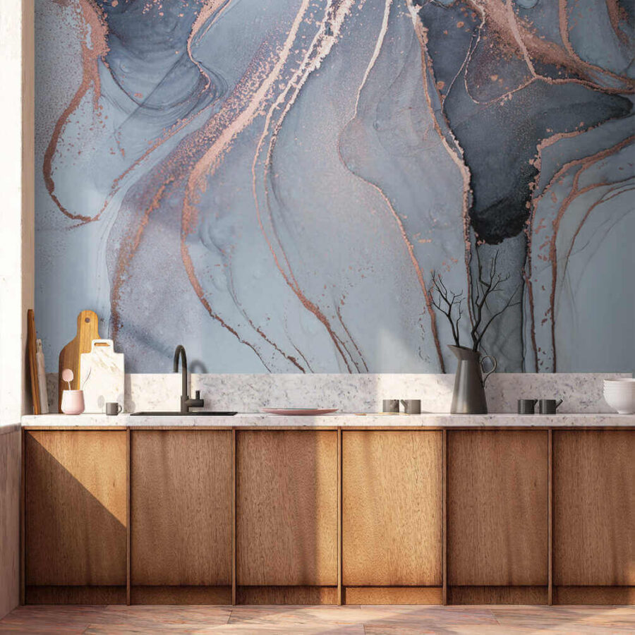 Abstract flowing patterns in soft hues Abstract flowing patterns in soft hues