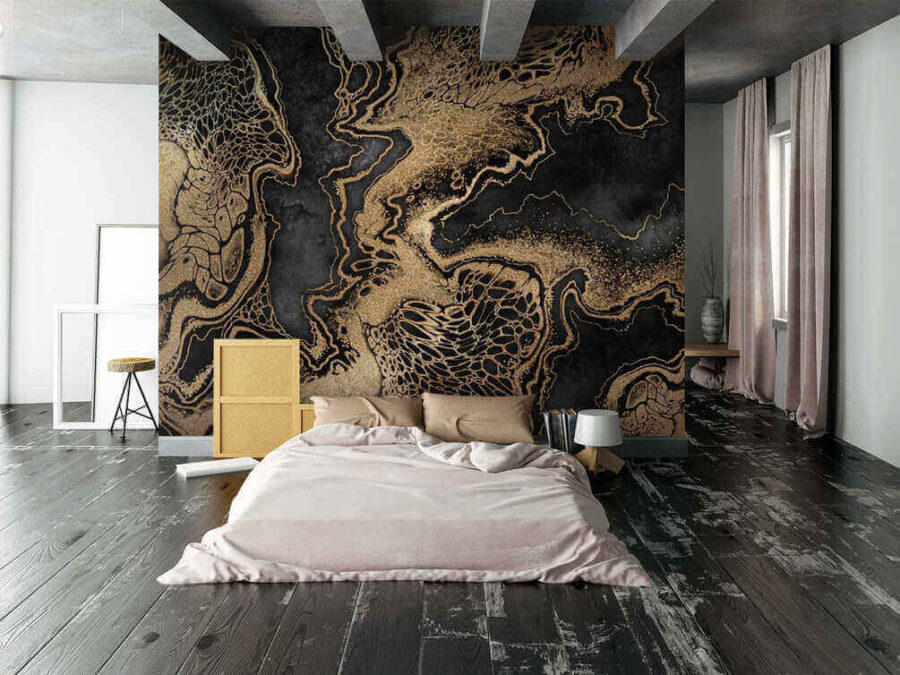 Design abstract cu texturi bogate