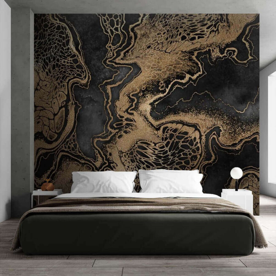 Design abstract cu texturi bogate