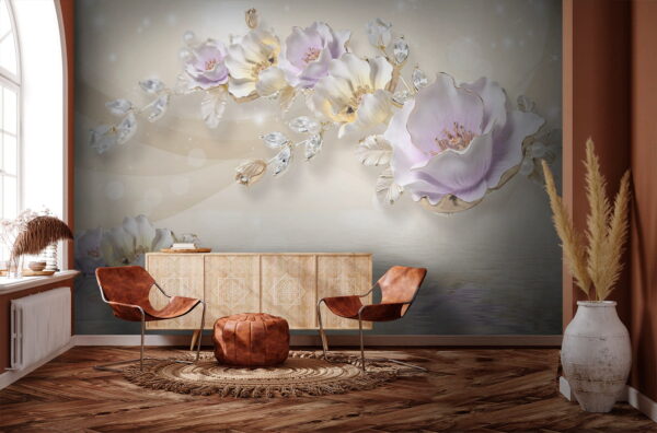 Flori delicate pe ape liniștite Flori delicate pe ape liniștite