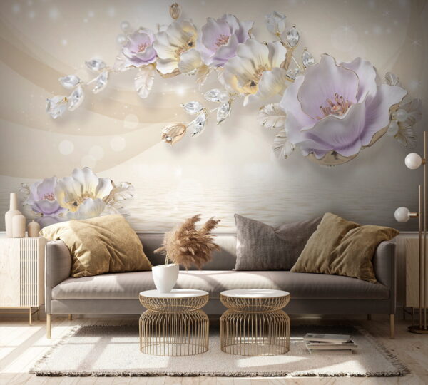 Flori delicate pe ape liniștite Flori delicate pe ape liniștite
