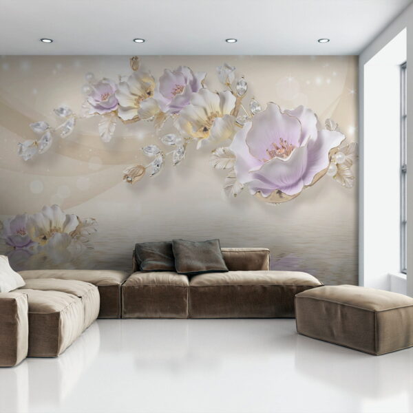 Flori delicate pe ape liniștite Flori delicate pe ape liniștite