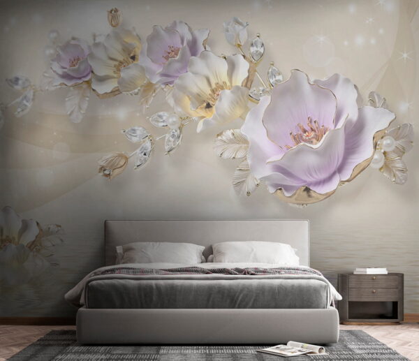 Flori delicate pe ape liniștite Flori delicate pe ape liniștite
