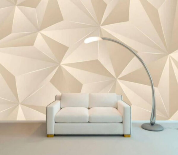 Model geometric elegant în tonuri moi Model geometric elegant în tonuri moi