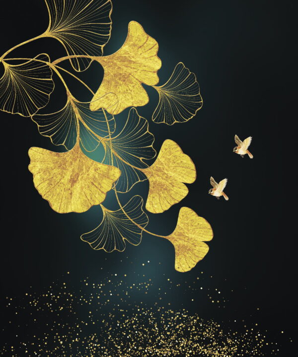 Frunzele de Ginkgo și păsările în eleganță u39199p 600x720 - Frunzele de Ginkgo și păsările în eleganță - tegory
