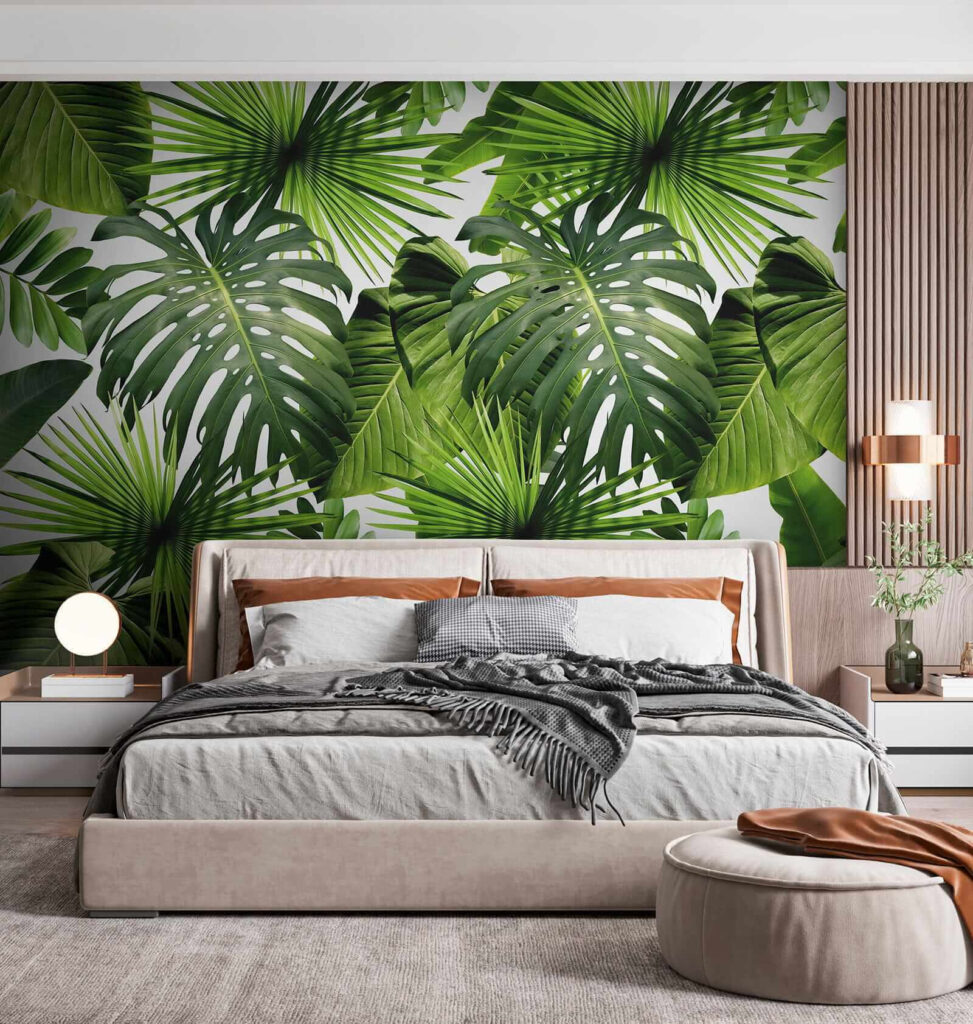 Group of green leaves