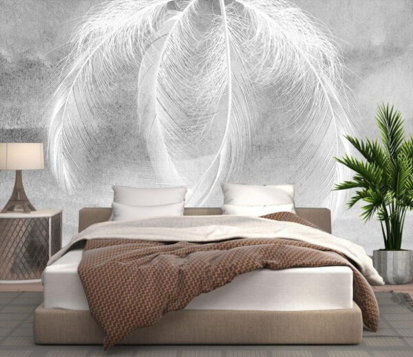 Pene delicate în lumină blândă Pene delicate în lumină blândă