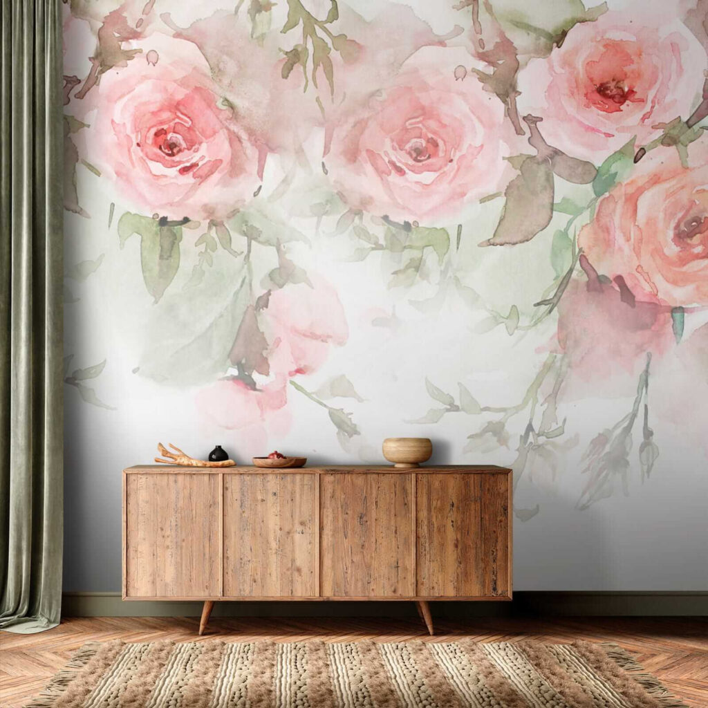 Group of pink flowers