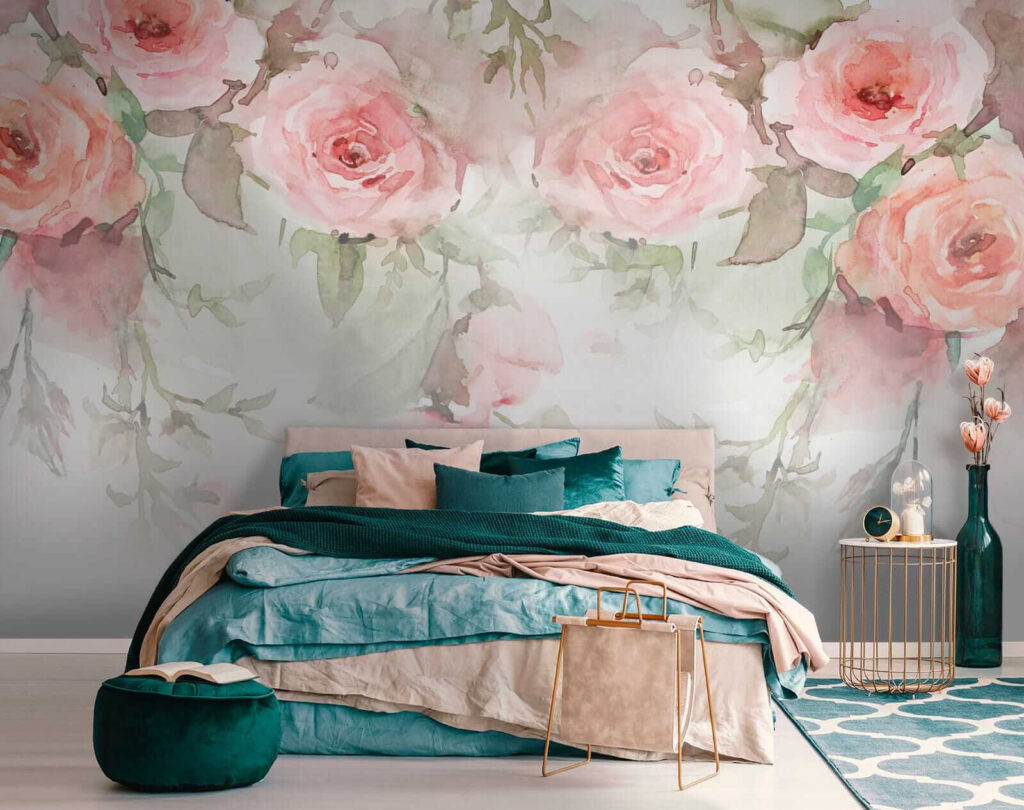 Group of pink flowers