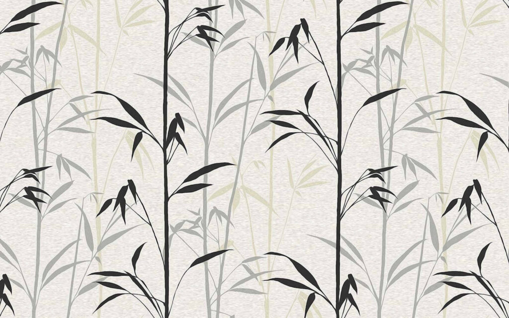 Wallpaper cu frunze negre Wallpaper cu frunze negre