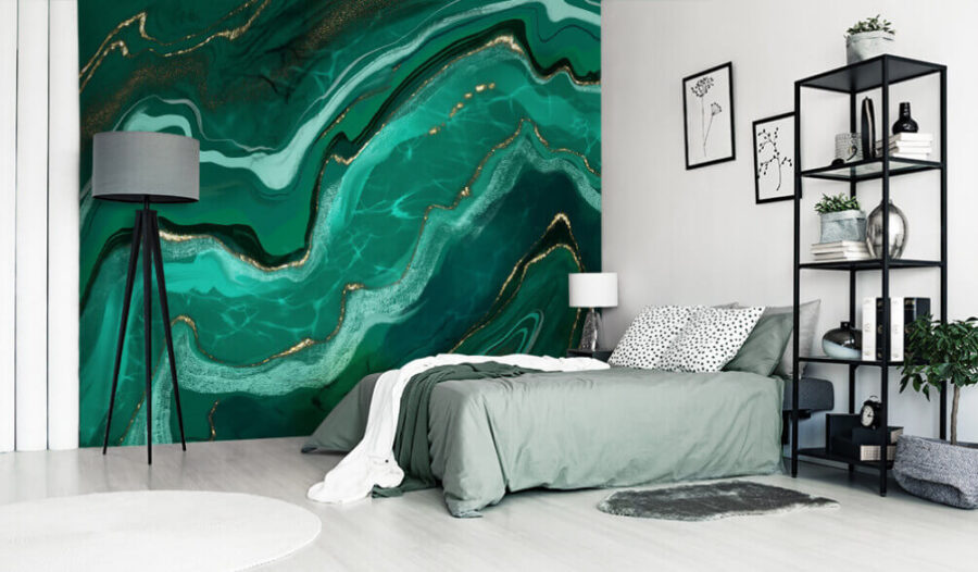 Valuri abstracte în nuanțe de teal u33149pib1m 900x526 - Valuri abstracte în nuanțe de teal - tegory