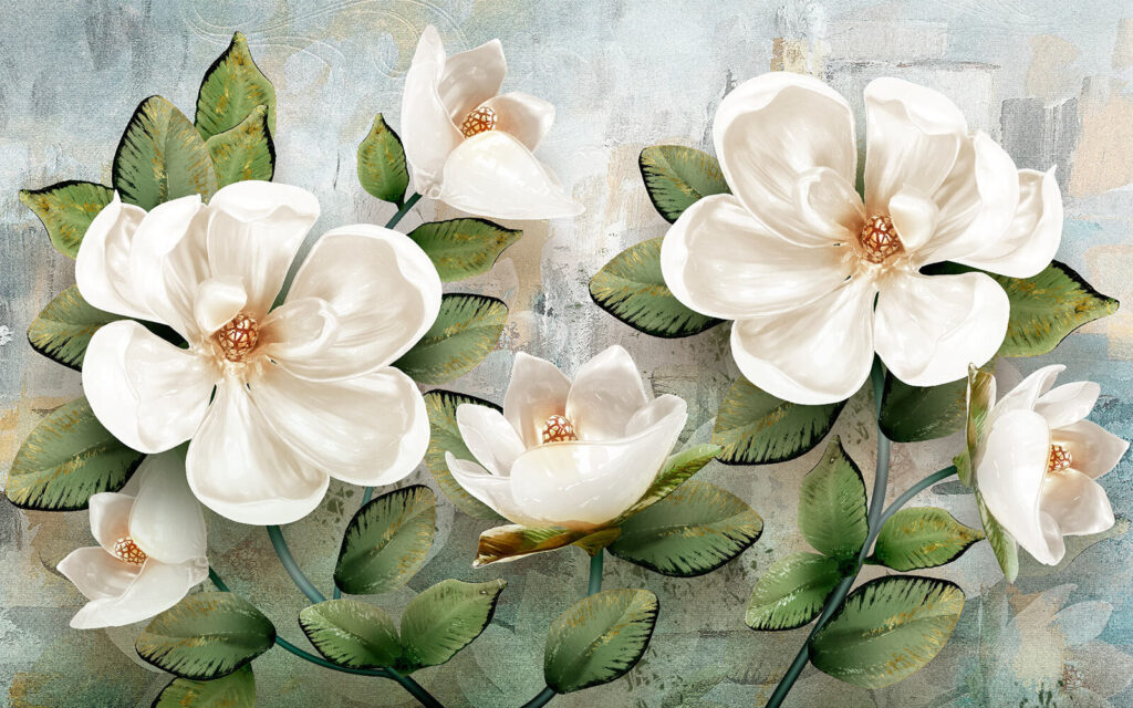 Flori delicate în nuanțe moi Flori delicate în nuanțe moi