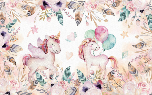 Unicorni și flori Unicorni și flori