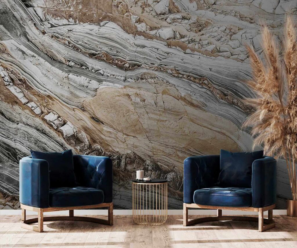 Striking patterns in natural stone