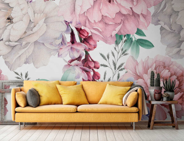 Eleganță florală colorată în floare Eleganță florală colorată în floare