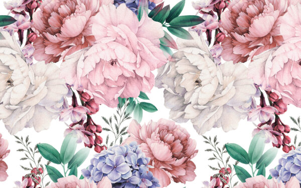 Eleganță florală colorată în floare Eleganță florală colorată în floare