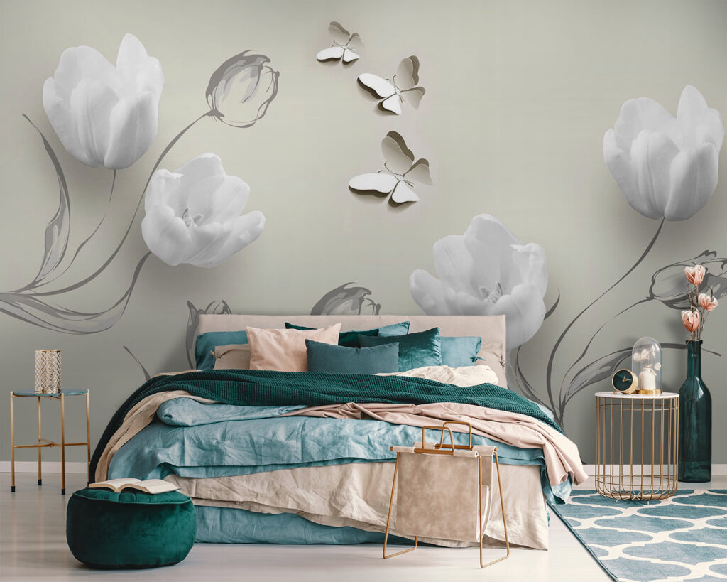 Flori albe și fluturi u25817pib111 1024x819 - Flori albe și fluturi - tegory