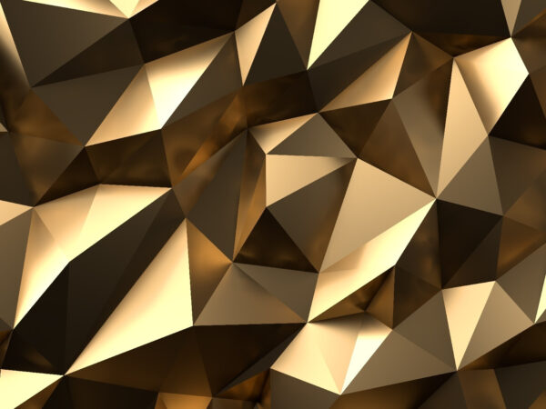 Abstracție geometrică strălucitoare în maro Abstracție geometrică strălucitoare în maro
