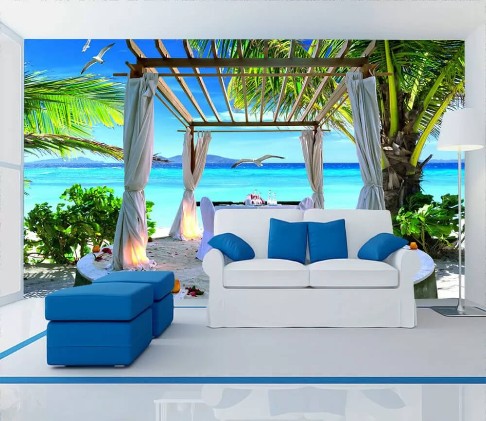 Masă instalată pe o plajă u13799pig6m - Masă instalată pe o plajă - tegory