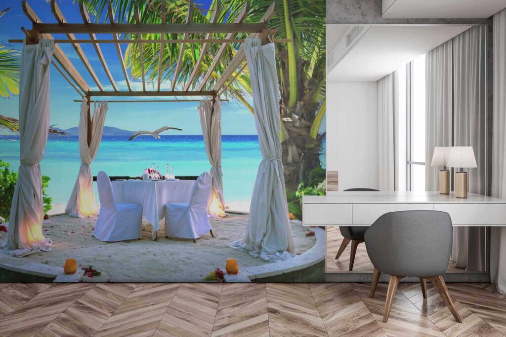 Masă instalată pe o plajă u13799pib1 1024x683 - Masă instalată pe o plajă - tegory