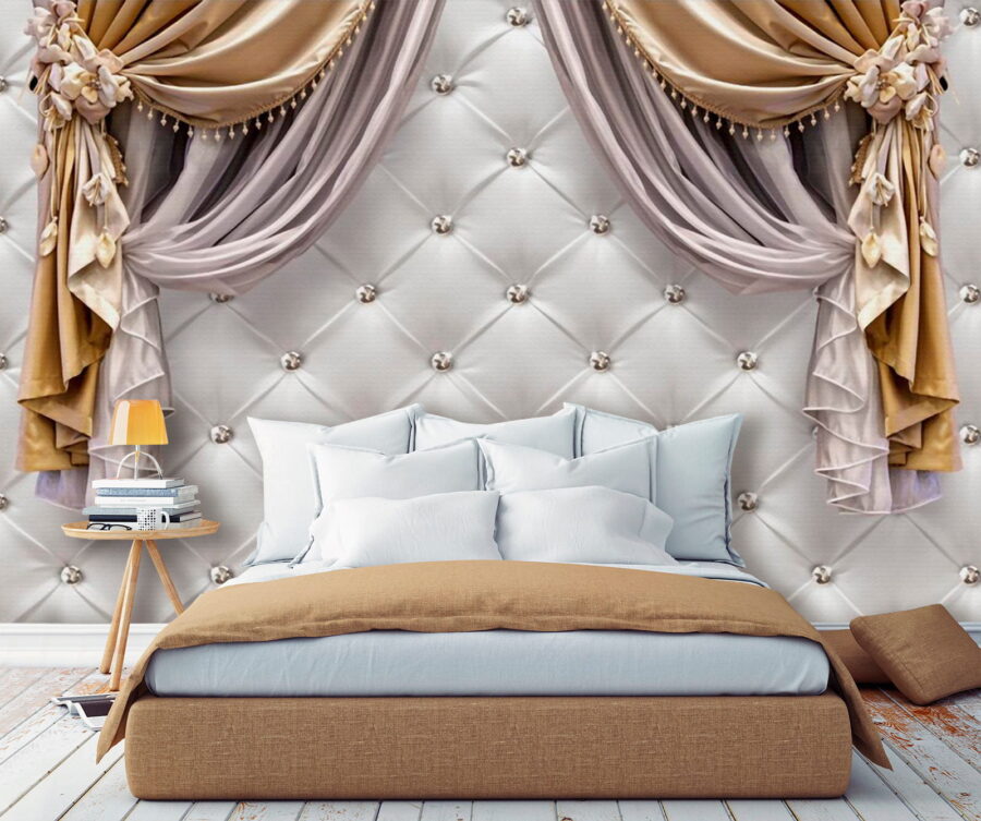 Draperii elegante cu accente decorative