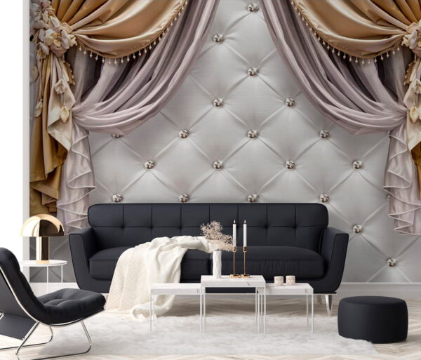 Draperii elegante cu accente decorative Draperii elegante cu accente decorative