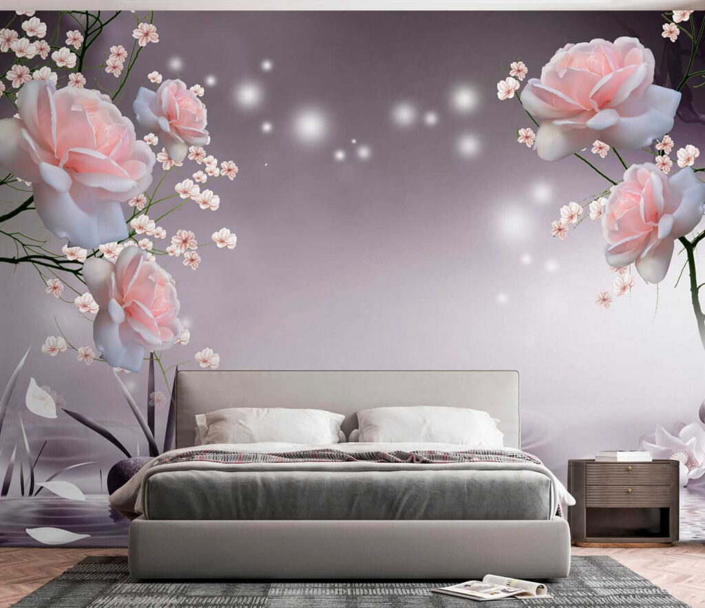Flori roz și flori albe u01045pib3 1024x883 - Flori roz și flori albe