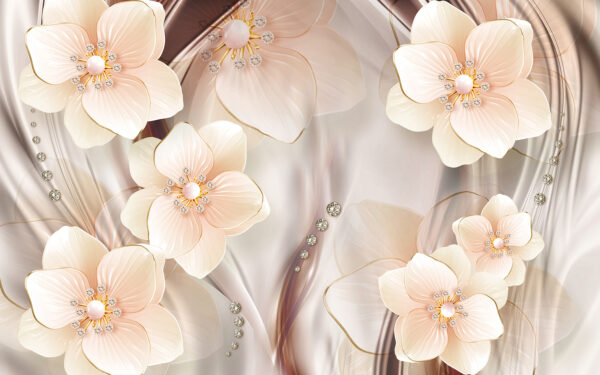 Flori delicate pe un fundal moale Flori delicate pe un fundal moale