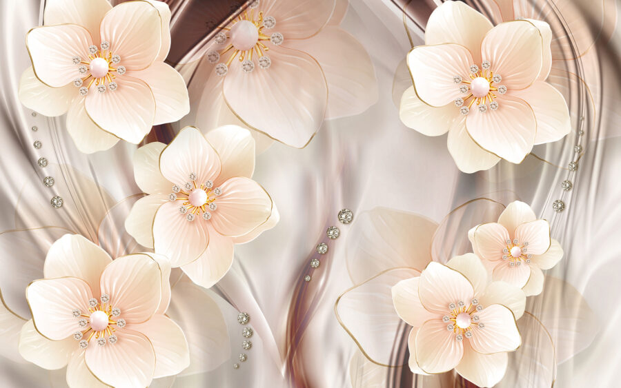 Flori delicate pe un fundal moale Flori delicate pe un fundal moale