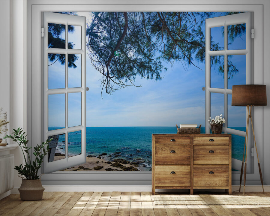 Fereastră cu vedere la ocean