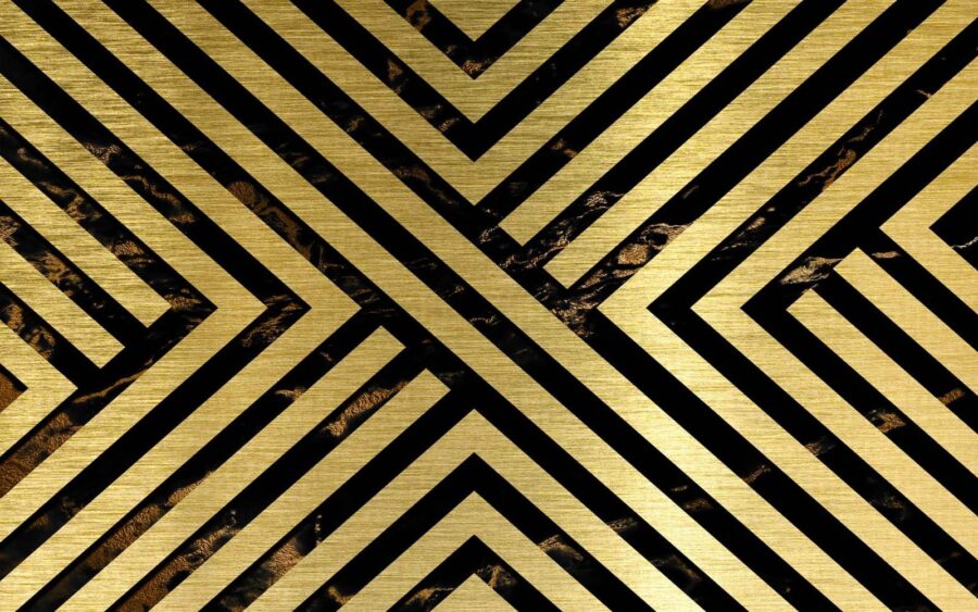 Linii geometrice dinamice în contrast