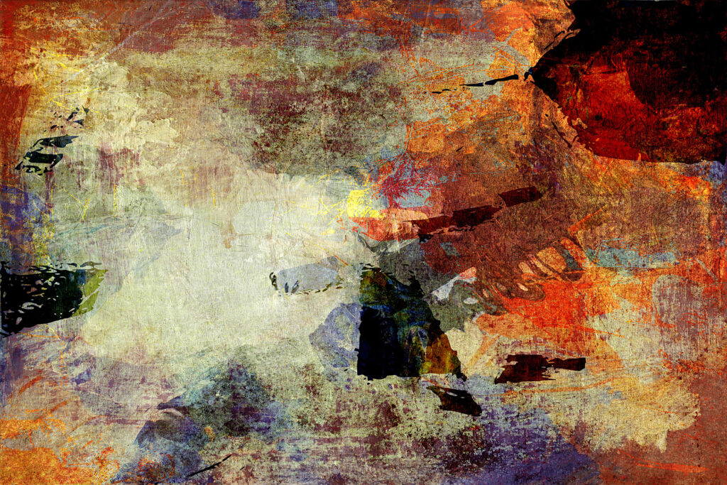 Expresie abstractă vibrantă a emoțiilor. Expresie abstractă vibrantă a emoțiilor.