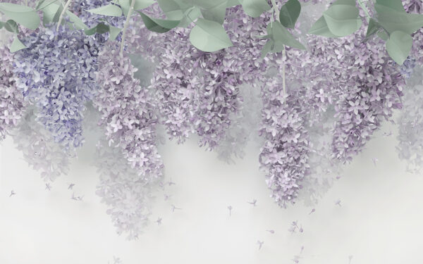 Buchet de flori mov Buchet de flori mov