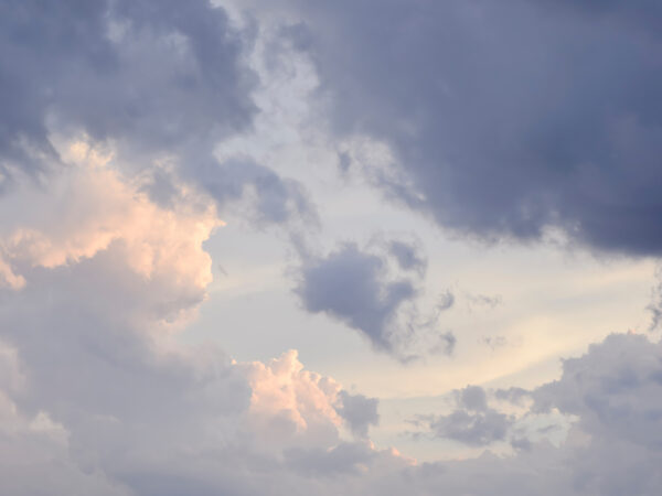 Cloudy sky with clouds