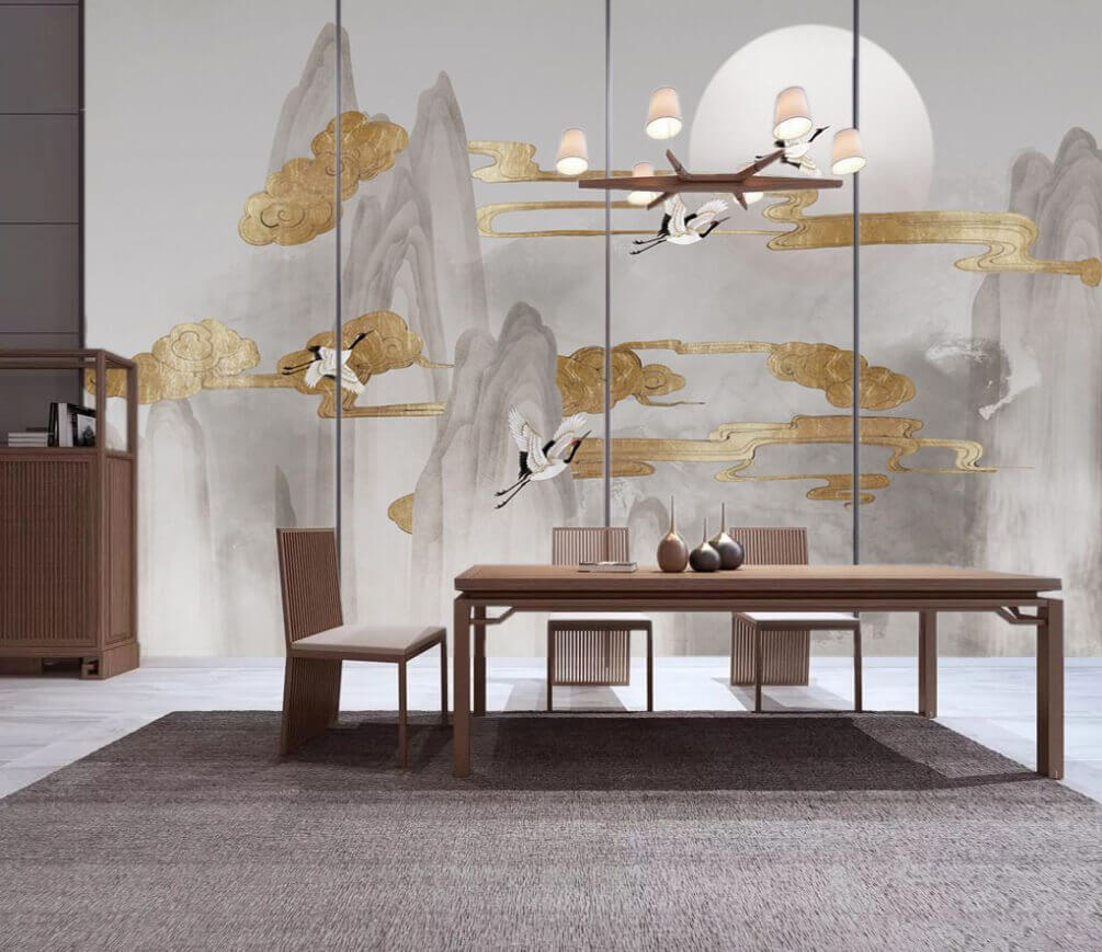 u16241piq1m - Pictură de păsări care zboară pe cer - tegory