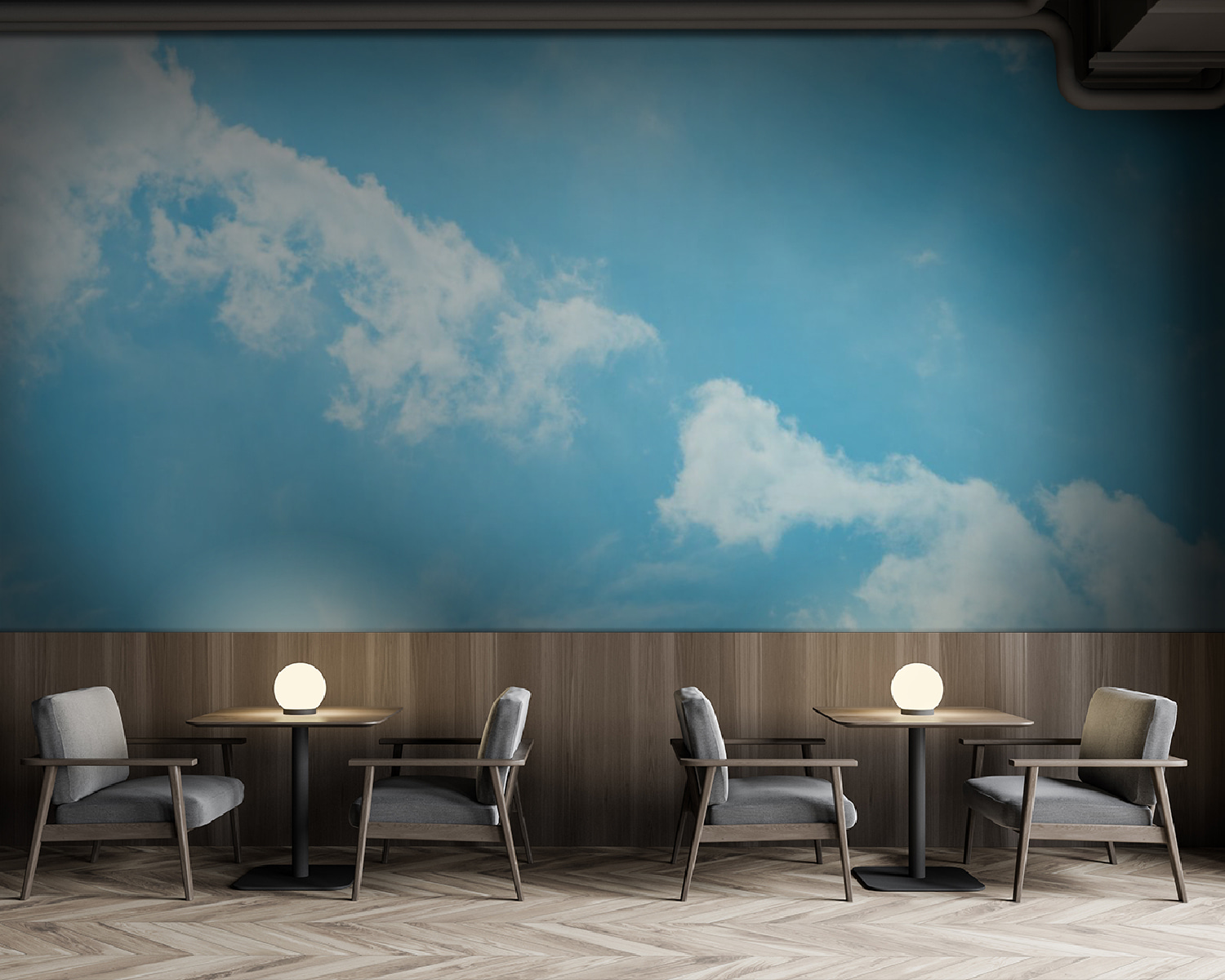 Cer albastru cu nori u23539piz137m - Cer albastru cu nori - tegory