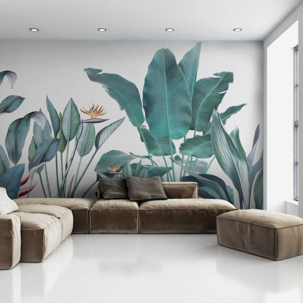 Group of green leaves