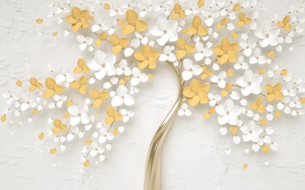 Arbore floral cu flori delicate Arbore floral cu flori delicate
