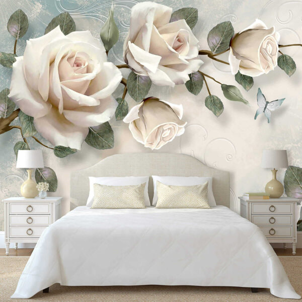 Trandafiri delicați cu fluturi moi u31353pib1 600x600 - Trandafiri delicați cu fluturi moi
