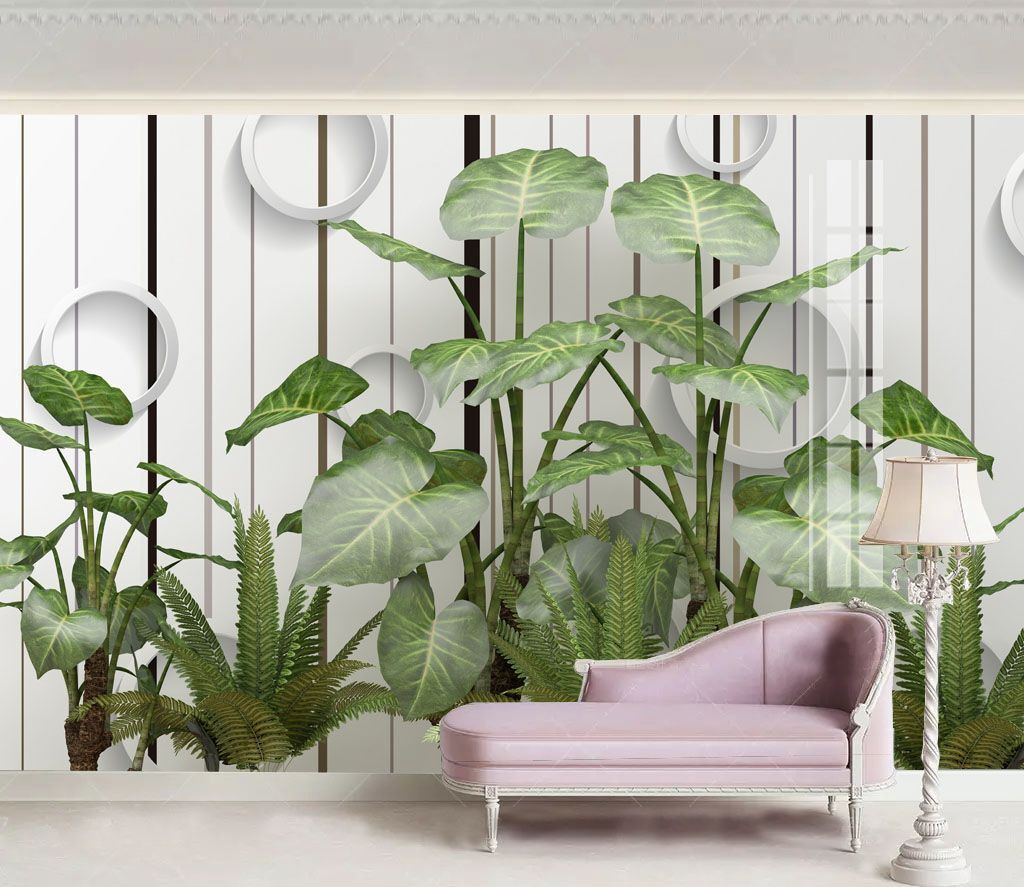 Plant with green leaves Plant with green leaves