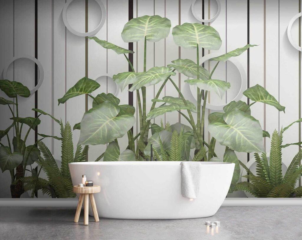 Plant with green leaves Plant with green leaves