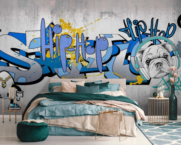 Graffiti pe un perete Graffiti pe un perete