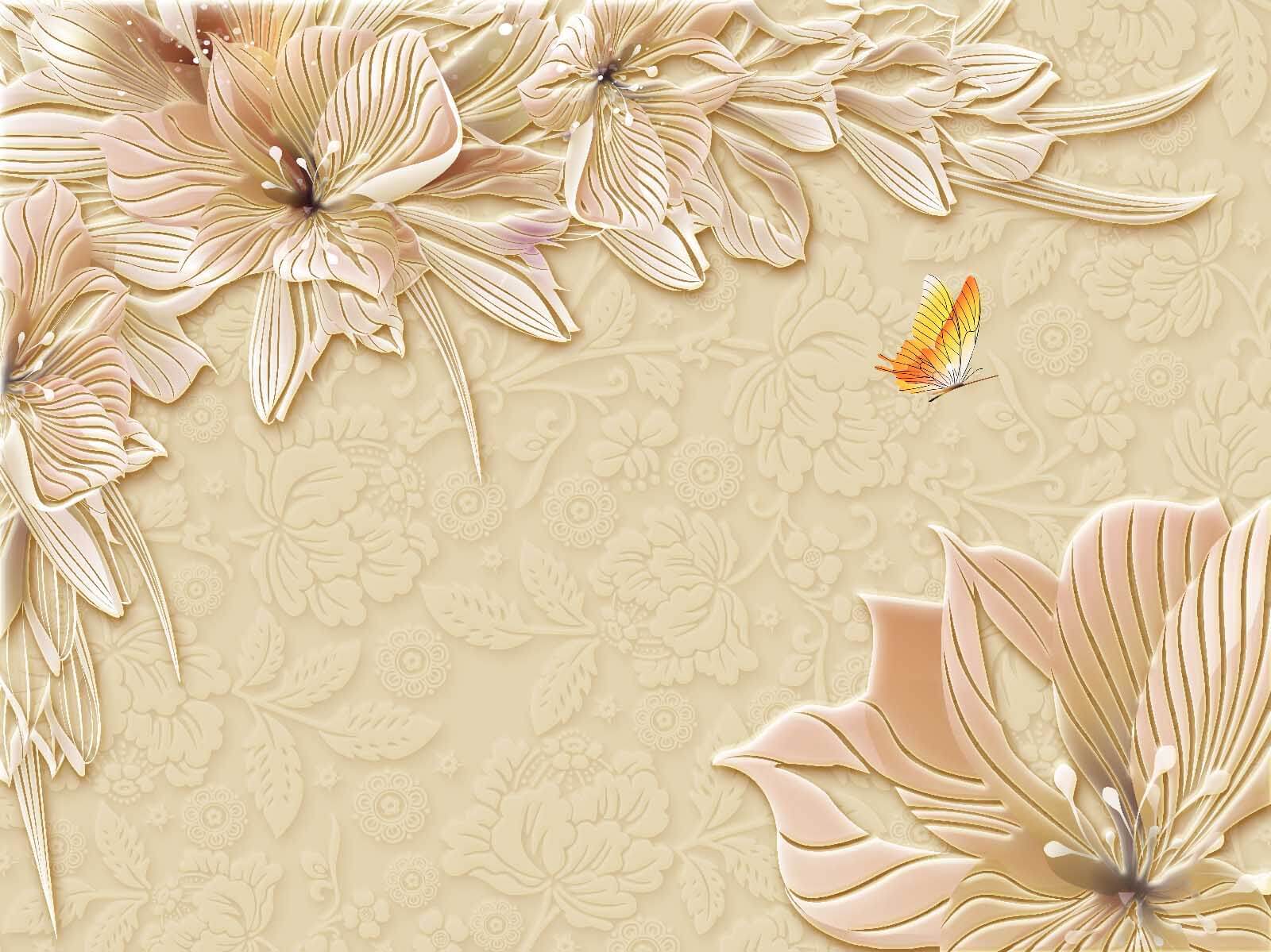 Flori delicate pe un fundal moale u43482p - Flori delicate pe un fundal moale - tegory