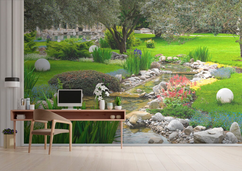 Râul curge printr-un parc u52767piw1 1024x724 - Râul curge printr-un parc - tegory