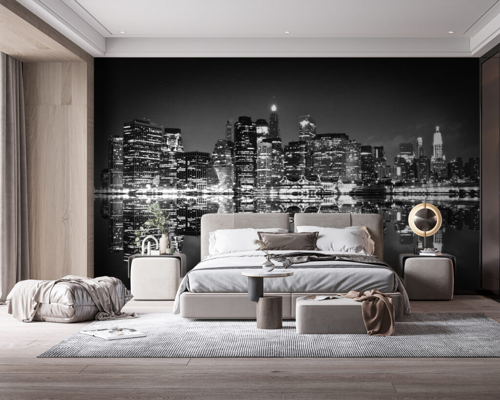 u56970pib114 1024x819 - Skyline oraș pe timp de noapte cu lumini care se reflectă pe apă - tegory