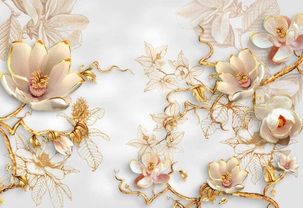 Aranjament floral elegant în floare Aranjament floral elegant în floare