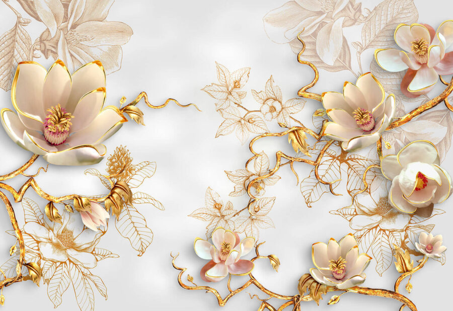Aranjament floral elegant în floare